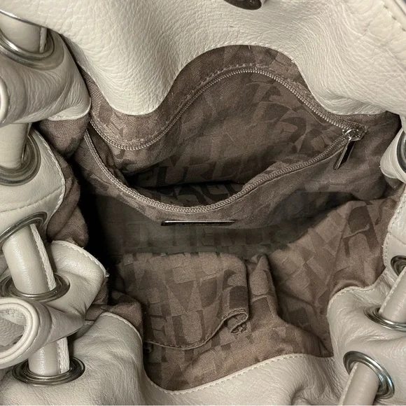 Furla Taupe Leather Handbag - Picture 10 of 15